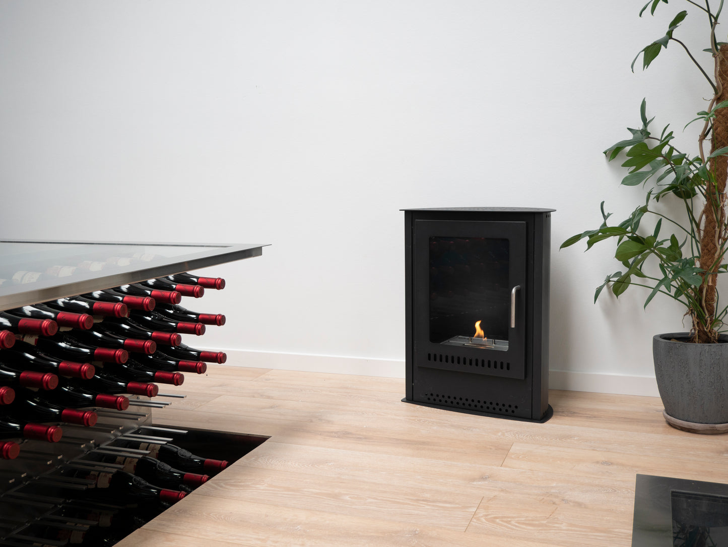 Carson - Small Bioethanol Stove Freestanding Fireplace